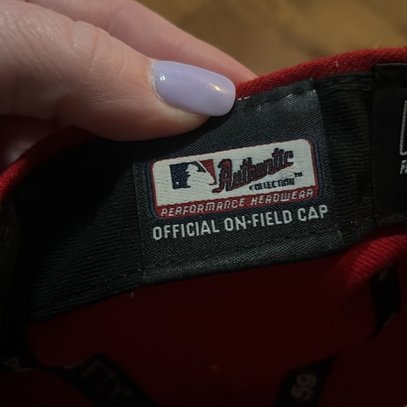 New Era St. Louis Cardinals 59FIFTY Fitted Cap Hat Sz 7 3/8 Official On Field - Picture 7 of 11